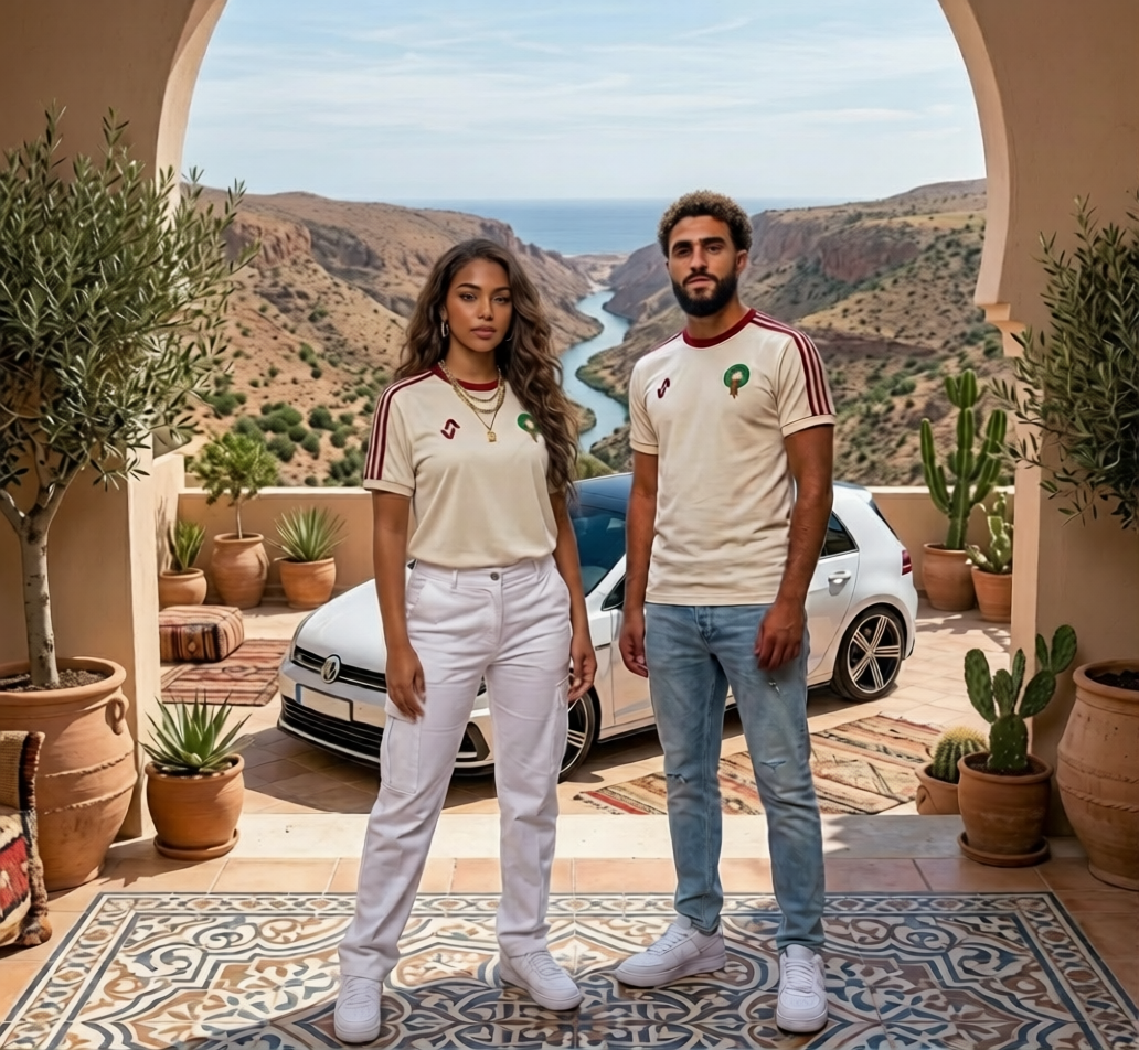 T-Shirt Maroc - Edition Limitée ⵣ
